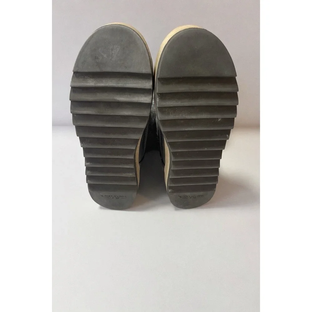 Koolaburra by UGG Womens Grey Suede Faux Fur Zip Winter Boots 1105889 Size 6 - Picture 8 of 12